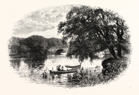 THE BRIDGE, OTLEY, UK. Otley is a market town and civil parish in the City of Leeds metropolitan