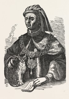 WHITTINGTON AND HIS CAT: Great London city, thrice beneath his sway Confirm'd the presage of that