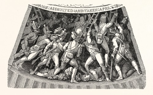 THE FIFTH COMPARTMENT OF THE WELLINGTON SHIELD. The Wellington shield 1820, Thomas Stothard, 1755 -