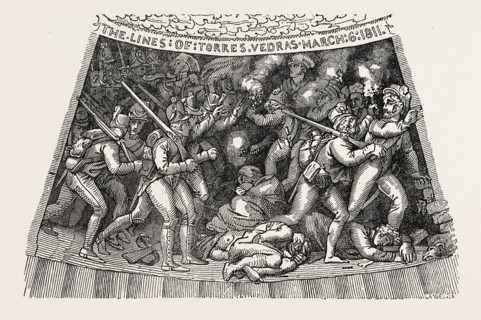 FOURTH COMPARTMENT OF THE WELLINGTON SHIELD. The Wellington shield 1820, Thomas Stothard, 1755 -