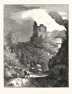 KNARESBOROUGH CASTLE, YORKSHIRE, UK, britain, british, europe, united kingdom, great britain,
