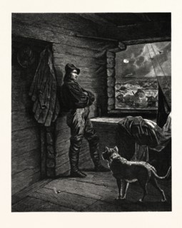 THE WRECKER'S CHRISTMAS BY GUSTAV MICHE. LGustave Frédéric Michel (1851â€ì1924) was a French