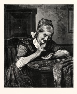 THE FEMALE MISER. A miser, cheapskate, snipe-snout, penny pincher, piker, scrooge, skinflint, money