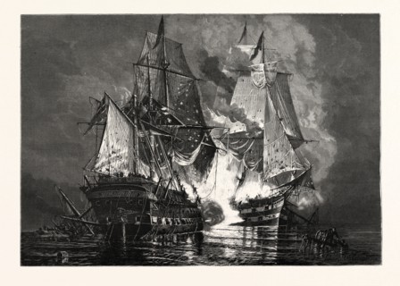 AN OLD-TIME SEA-FIGHT. J.O. DAVIDSON