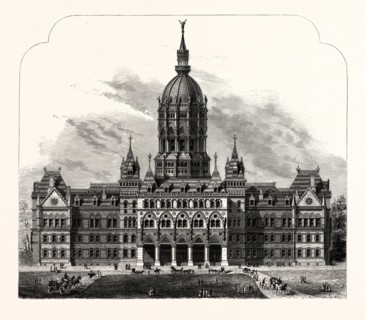 NEW CAPITOL AT HARTFORD, CONNECTICUT, USA