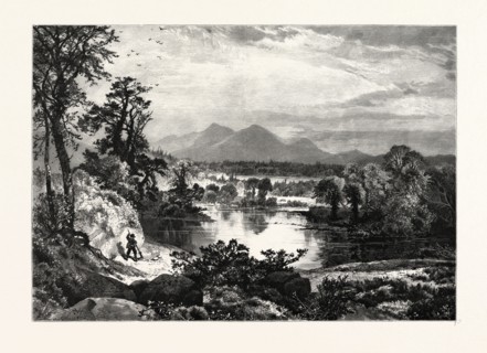 THE MISSISQUOI AT SHELDON SPRINGS. Thomas Moran (February 12, 1837 â€ì August 25, 1926) from
