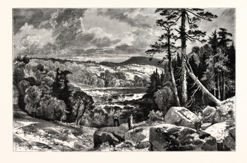 A GLIMPSE OF THE MISSISQUOI. Thomas Moran (February 12, 1837 â€ì August 25, 1926) from Bolton,