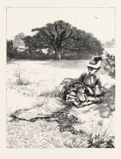 In the fields, with sun and flowers, Flowers themselves, yet half-unblown; Who would clip such