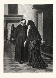 THE CONFESSION. LUDWIG PASSINI