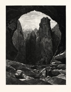 THE NARROWS, NORTH FORK OF THE RIO VIRGEN, UTAH, USA. Thomas Moran (February 12, 1837 â€ì August