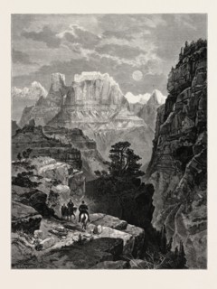 TEMPLE OF THE VIRGIN, MU-KOON-TU-WEAP VALLEY, UTAH, USA. Thomas Moran (February 12, 1837 â€ì August
