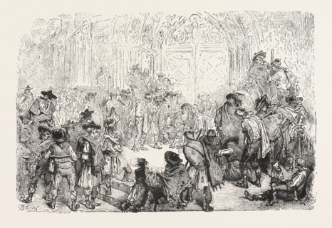 THE TRIBUNAL OF THE WATERS, VALENCIA, 1876, Spain