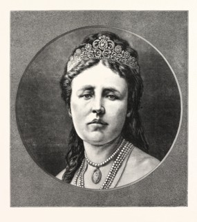 HER MAJESTY THE QUEEN OF SWEDEN, Engraving 1876