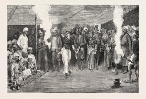 A NAUTCH DANCE AT BARODA