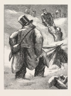 A FORAGING PARTY, AN INCIDENT ON THE GREAT NORTHERN RAILWAY, BETWEEN GRANTHAM AND PETERBOROUGH,