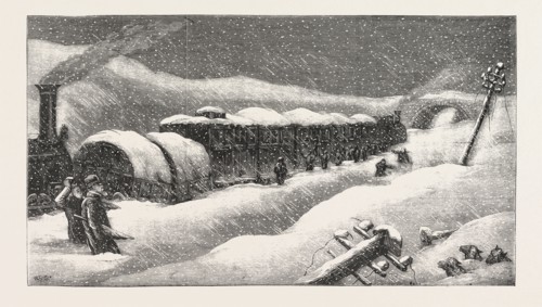 THE ACCIDENT, AN INCIDENT ON THE GREAT NORTHERN RAILWAY, BETWEEN GRANTHAM AND PETERBOROUGH,