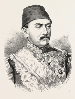 THE NEW SULTAN MEHEMED MOURAD V., PROCLAIMED ON THE 30TH MAY UPON THE FORCED ABDICATION OF