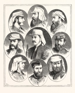 THE NATIONAL RIFLE ASSOCIATION MEETING AT WIMBLEDON: PRIZE WINNERS, ENGRAVING 1876, UK, britain,