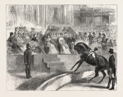 THE PRINCE AND PRINCESS OF WALES TO THE CRYSTAL PALACE THE ROYAL PARTY WITNESSING THE PERFORMANCE