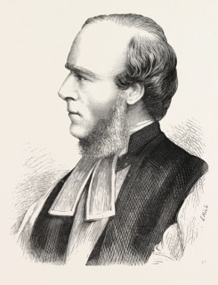 REV. DR. MOORHOUSE, NEW BISHOP OF MELBOURNE, AUSTRALIA, ENGRAVING 1876