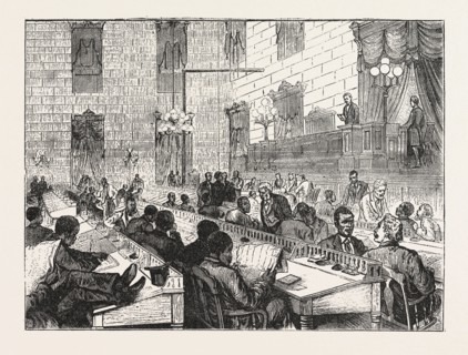 SPEAKER MACKEY SWEARING IN THE REPUBLICAN MEMBERS IN THE LEGISLATURE HOUSE, COLUMBIA, SOUTH