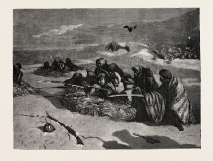 FRANCO-PRUSSIAN WAR: BURIED QUICK AND UNBURIED DEAD, 1870