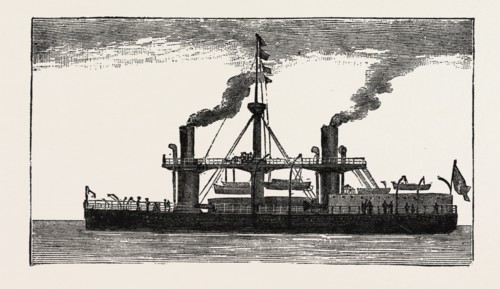 THE ITALIAN SHIP DUILIO, 1882