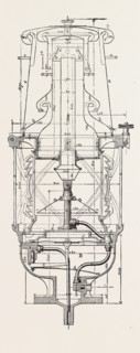 COMPRESSED OIL GAS FOR LIGHTING CARS, STEAMBOATS, AND BUOYS: BUOY HEADLIGHT, 1882