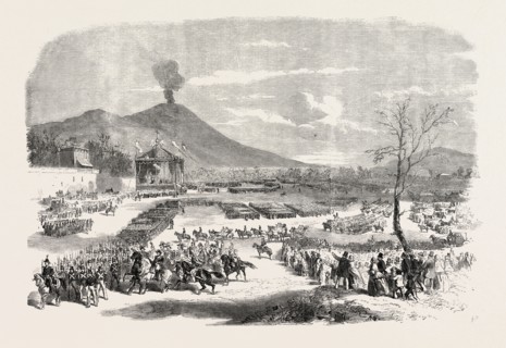 ATTEMPT TO ASSASSINATE THE KING OF NAPLES, IN THE CAPELLANO MAGGIORE, 1856