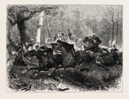 "RALLIE-PAPIER" A PAPER CHASE ON HORSEBACK IN FRANCE, 1873