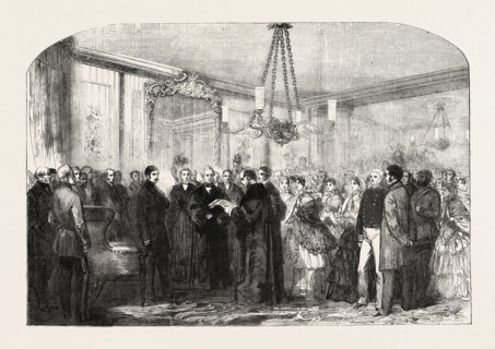RECEPTION OF MAJOR-GENERAL SIR WILLIAM FENWICK WILLIAMS AT DOVER: THE READING OF THE CORPORATION