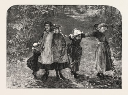 "FANCY FREE," BY L. SMYTHE, IN THE WINTER EXHIBITION AT THE FRENCH GALLERY, PALL MALL, LONDON, UK,