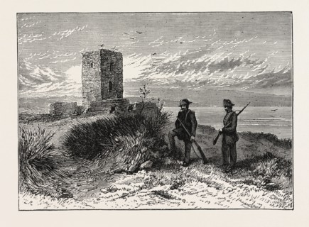 MOORISH TOWER AT GIBRALTAR: STATION OF THE ECLIPSE EXPEDITION, 1871
