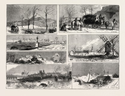 THE FRANCO-PRUSSIAN WAR: TWO HUNDRED MILES THROUGH FRANCE ON A LIMBER WAGGON, CERCOTTES, BEAUGENCY,