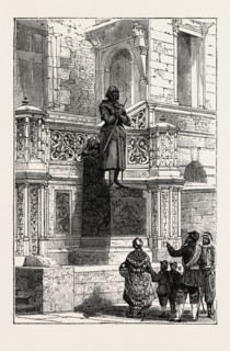 THE STATUE OF JOAN OF ARC, JEAN D'ARC, ORLEANS, FRANCE, 1871