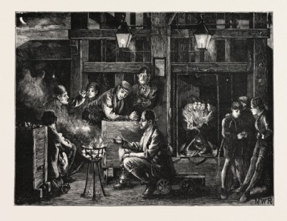 PITS AND PITMEN: THE NIGHT SHIFT, 1871; MINERS
