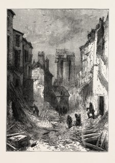 THE FRANCO-PRUSSIAN WAR: THE RUE ROYALE, ST. CLOUD, FRANCE, 1871