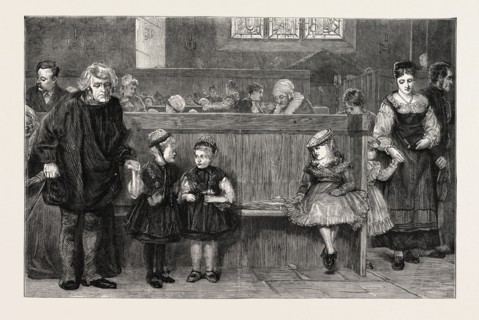 LES ETRANGERS, FROM THE PAINTING BY R.W. MACBETH