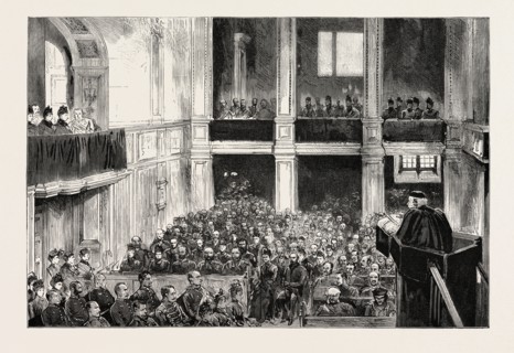 THE DEATH OF THE EMPEROR WILLIAM, THE MEMORIAL SERVICE AT THE GERMAN CHAPEL ROYAL, ST. JAMES'S