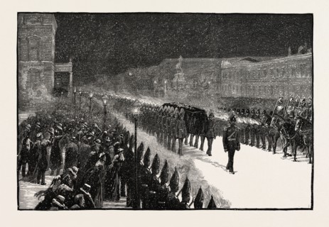 THE REMOVAL OF THE LATE EMPEROR'S BODY FROM THE PALACE TO THE CATHEDRAL, THE DEATH OF THE LATE
