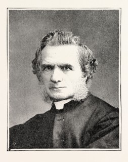 THE RIGHT REV. BROOKE FOSS WESTCOTT, D.D. Bishop Designate of Durham, engraving 1890, UK, U.K.,
