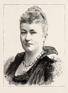 H. I. M. VICTORIA, GERMAN EMPRESS, engraving 1890