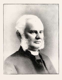 THE RIGHT REV. EDWARD PARRY, D.D. Bishop of Dover, engraving 1890, UK, U.K., Britain, British,
