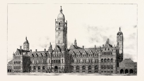 THE IMPERIAL INSTITUTE, LONDON, THE FACADE OF THE IMPERIAL INSTITUTE OF THE UNITED KINGDOM, THE