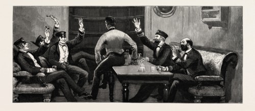 EXPERIENCES OF A MARINE SUBALTERN ON JOINING HIS SHIP, WHEN, UPON A SHOW OF HANDS BEING MADE, I WAS