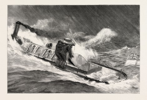 FROM HONG KONG TO MACAO IN A TORPEDO BOAT, FULL SPEED THROUGH A GALE, AN ATTEMPT TO OBTAIN SHELTER,