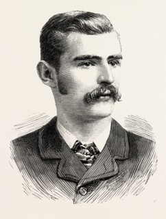 MR. G. F. BENNETT Senior Wrangler, engraving 1890, UK, U.K., Britain, British, Europe, United