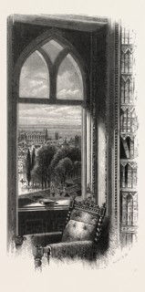 View from the Library Window, UK, U.K., Britain, British, Europe, United Kingdom, Great Britain,