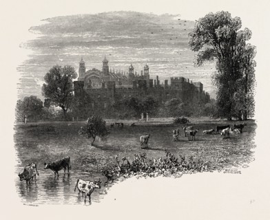 Eton, UK, U.K., Britain, British, Europe, United Kingdom, Great Britain, European, 19th century