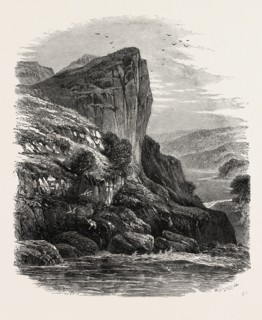 Shepherd's Crag, on the Llugwy, North Wales, UK, U.K., Britain, British, Europe, United Kingdom,